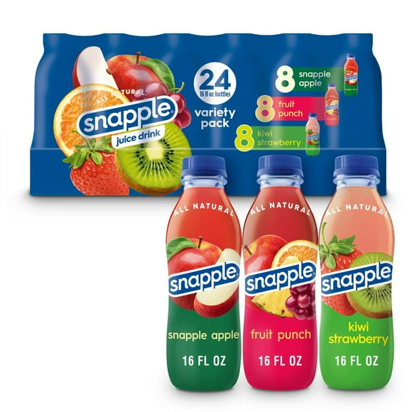 Snapple Juice Drink Variety Pack, 16 fl. oz., 24 pk.
