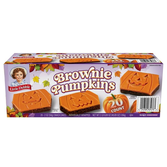 Little Debbie Fall Brownie Pumpkins, 2 oz., 20 ct.