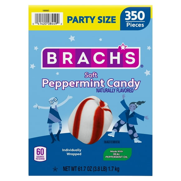 Brach's Soft Peppermint Candies, 350 pcs.