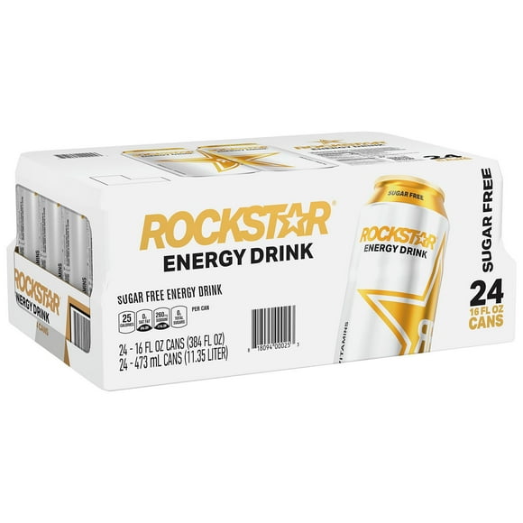 Rockstar Sugar Free Energy Drink, 16 fl. oz., 24 pk.