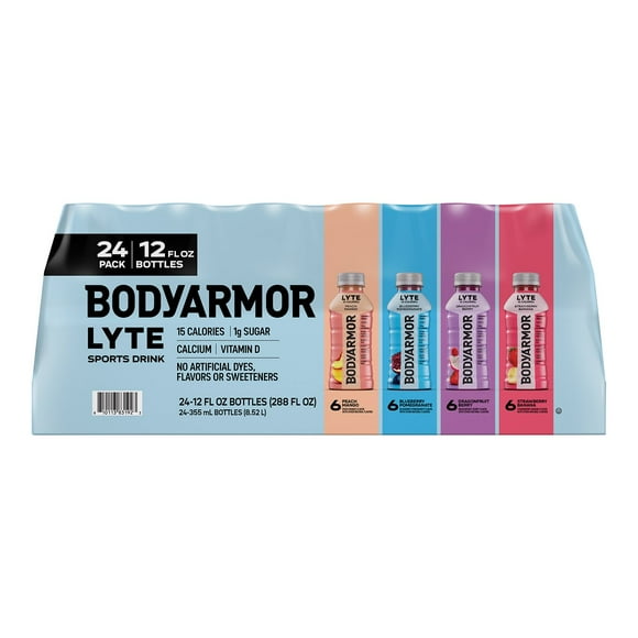 BODYARMOR LYTE Sports Drink Variety Pack Bottles, 12 fl. oz., 24 pk.